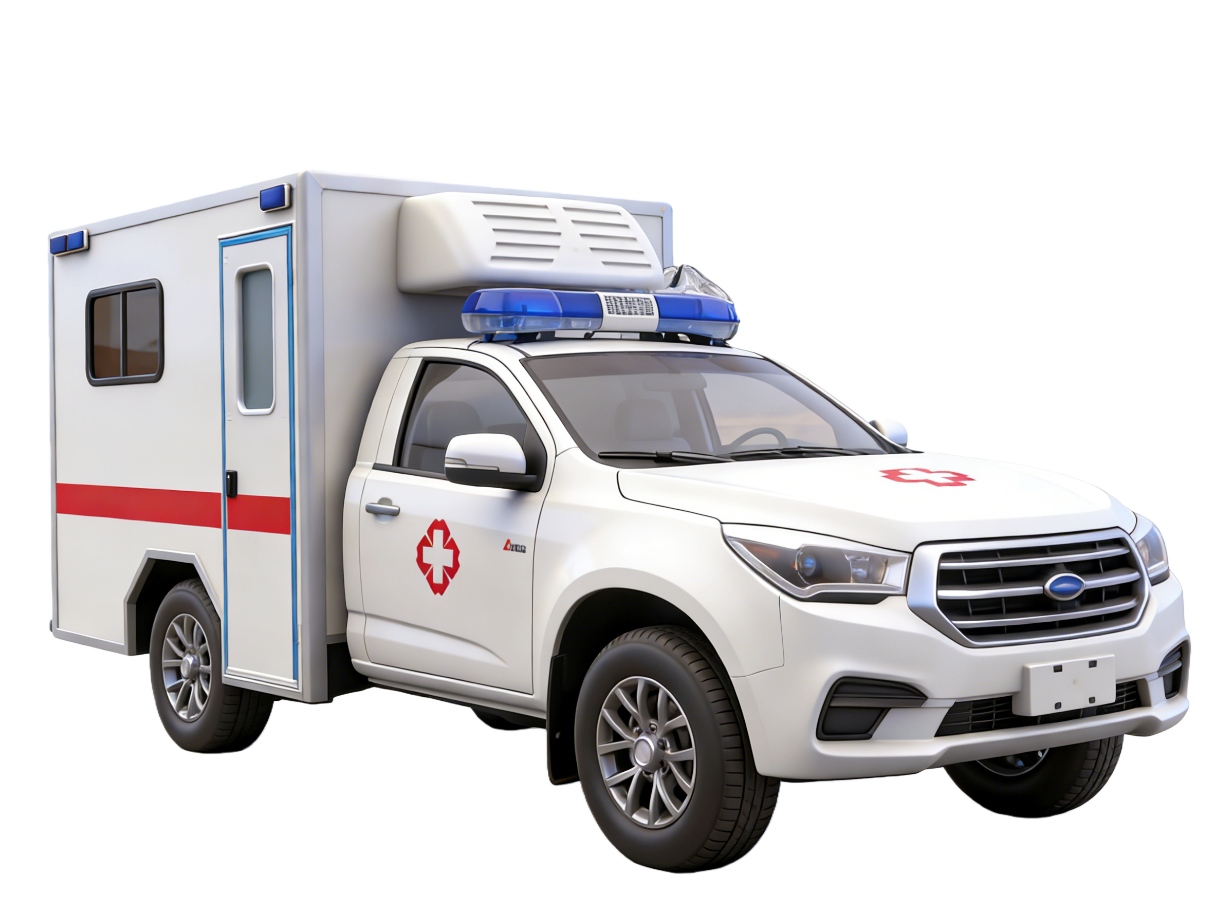 五十铃 4×4 皮卡方舱型救护车