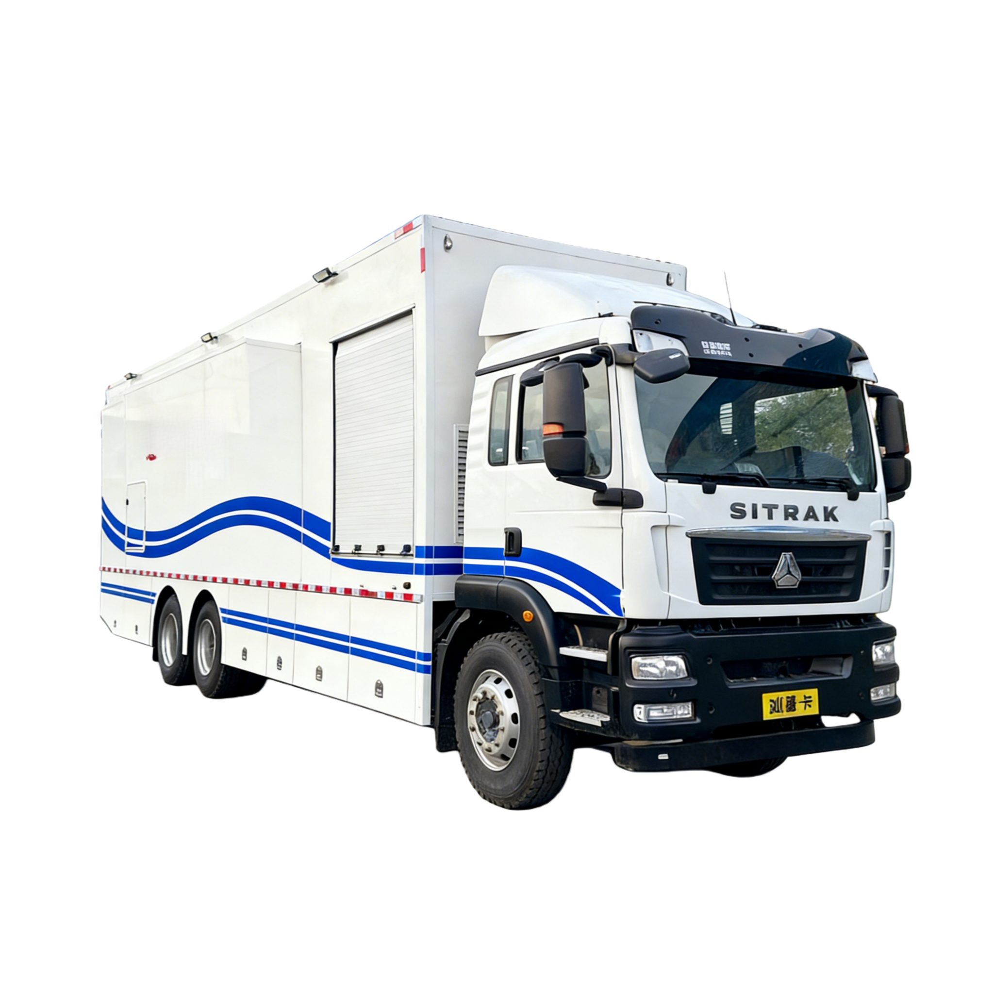 12米卡车型体检车 越野型职业健康体检医疗车 矿区流动体检车厂家