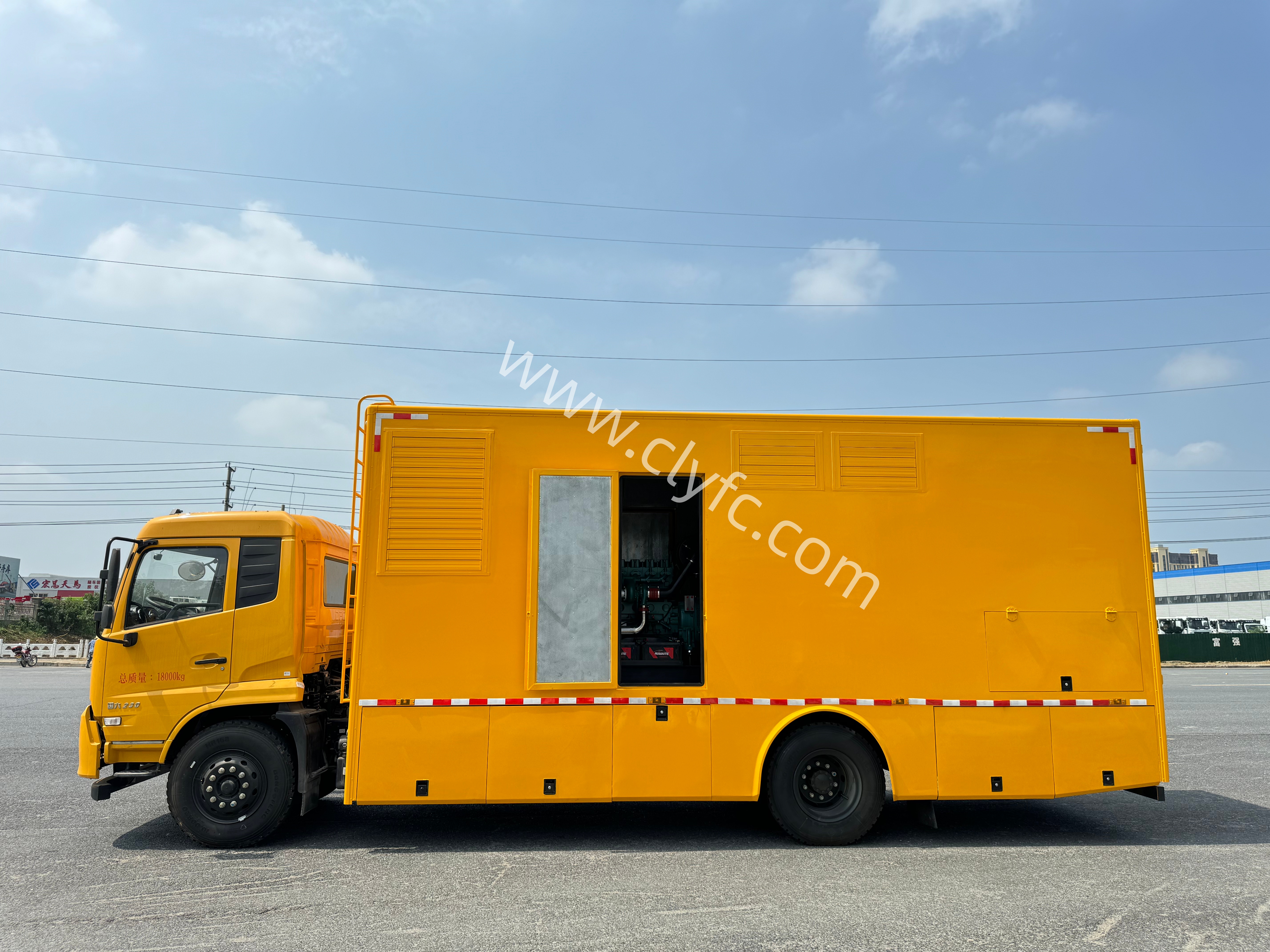 东风移动电源车:高效应急供电解决方案
